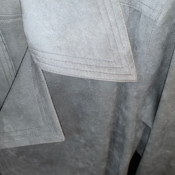 Brodkin vintage ultra suede trench coat - Picture 5 of 5